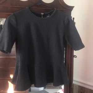 GAP blouse - flare at hip